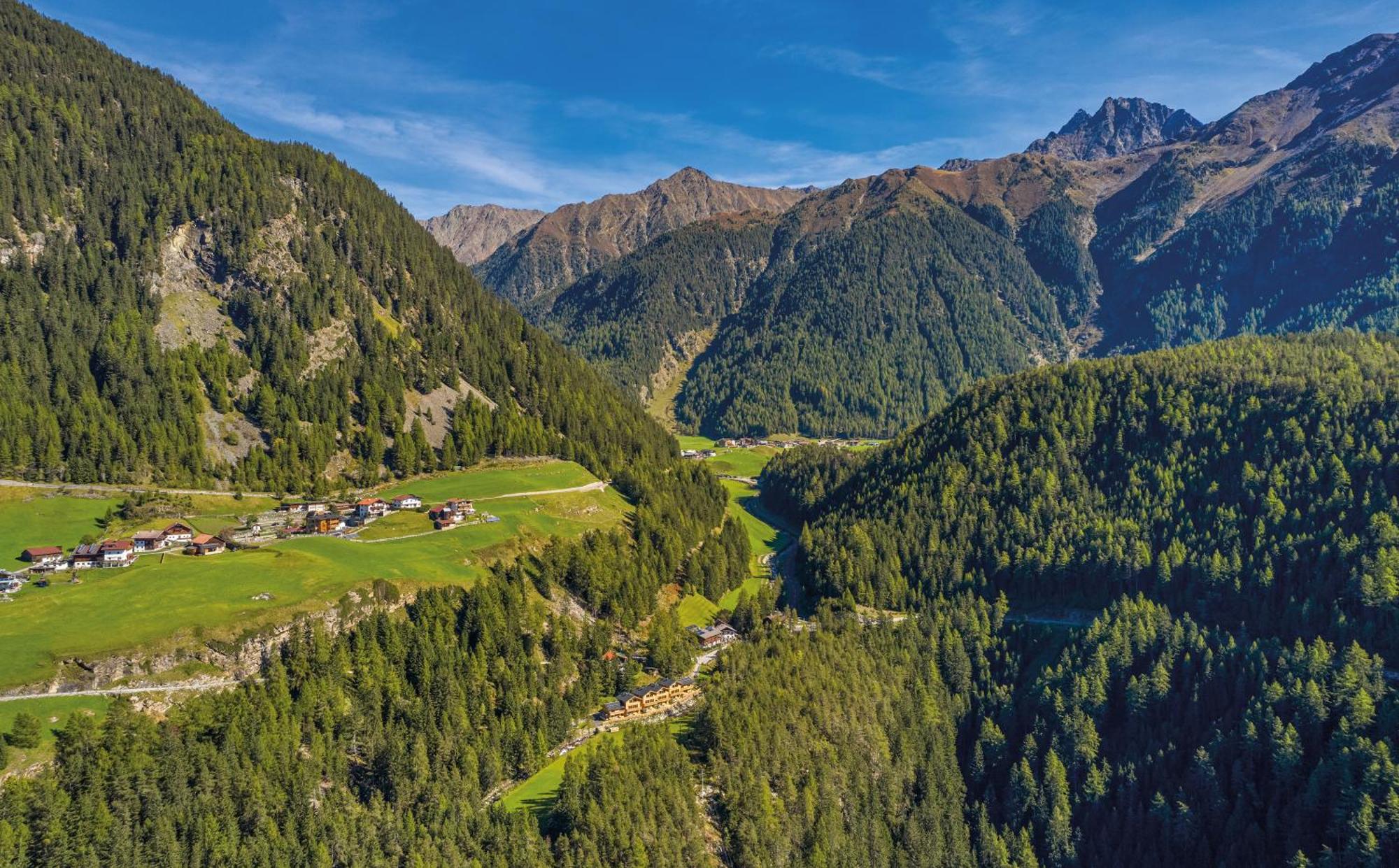 Chalet Stuibenfall Niederthai Umhausen Eksteriør bilde